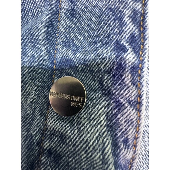 Members Only X Space Jam Looney Tunes Denim Jean Jacket Sz M Graphic Print - Picture 9 of 13